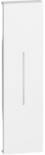 Лицевая панель Legrand BTicino Living Now для 1-кл. 1 мод. выключателя белый фото Лицевая панель Legrand BTicino Living Now для 1-кл. 1 мод. выключателя белый картинка